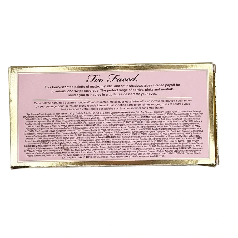 Too‎ Faced Tutti Frutti Razzle Dazzle Berry Eyeshadow Palette